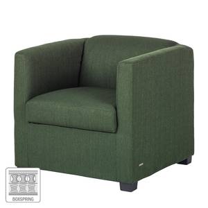 Fauteuil Savja Tissu - Vert - Boxspring