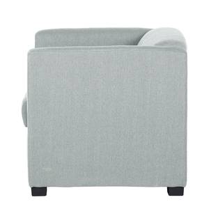 Fauteuil Savja Tissu - Gris clair - Boxspring