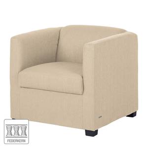 Sessel Savja Webstoff Webstoff - Beige - Federkern