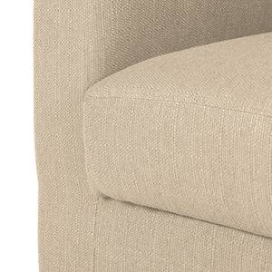 Fauteuil Savja Tissu - Beige - Ressorts