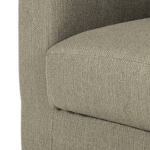 Fauteuil Savja Tissu - Gris sable - Ressorts