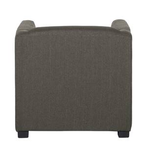 Fauteuil Savja Tissu - Gris foncé - Mousse froide