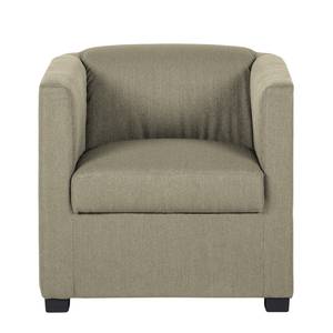 Fauteuil Savja Tissu - Gris sable - Mousse froide