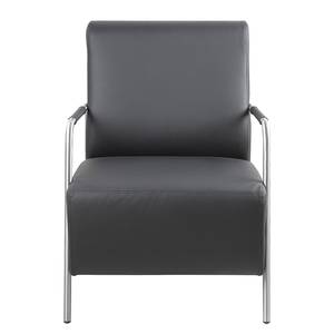 Fauteuil Screebe Imitation cuir - Gris