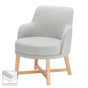 Fauteuil Siabu Tissu structuré - Granit