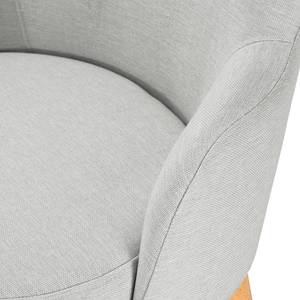 Fauteuil Siabu Tissu structuré - Granit