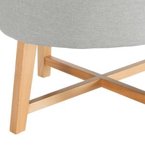 Fauteuil Siabu Tissu structuré - Granit