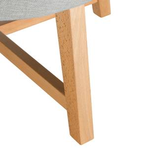 Fauteuil Siabu Tissu structuré - Granit