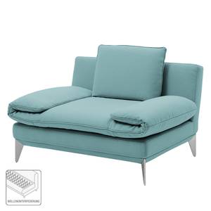 Fauteuil Smoky Bay geweven stof - Babyblauw - Geen functie