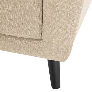 Fauteuil Sofie donkergrijze geweven stof - Beige