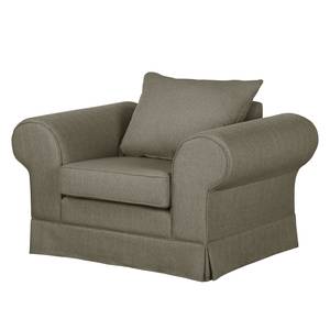 Fauteuil Summer Romance I geweven stof - Taupe