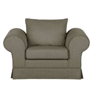 Fauteuil Summer Romance I geweven stof - Taupe