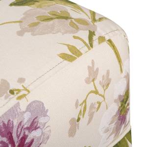 Fauteuil Summer Romance III Tissu - Beige à fleurs