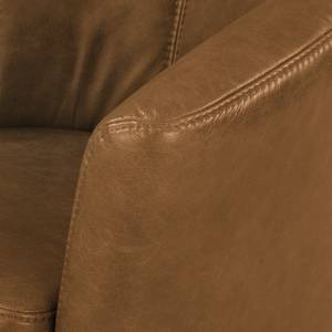 Fauteuil Sweetwater echt leer Camelkleurig