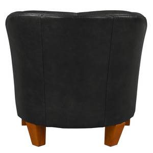 Fauteuil Sweetwater echt leer Zwart