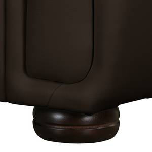 Fauteuil Tamba Imitation cuir Marron bison