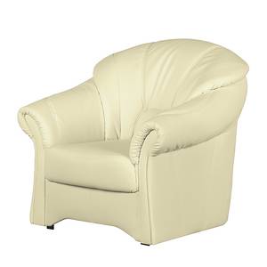 Fauteuil Thale beige kunstleer