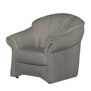 Fauteuil Thale grijs kunstleer