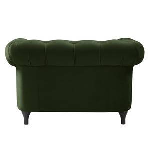 Fauteuil Thory fluweel - Antiek groen