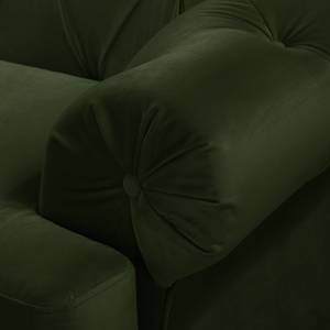 Fauteuil Thory Velours - Vert vieilli