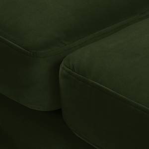 Fauteuil Thory fluweel - Antiek groen