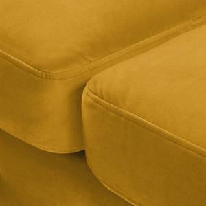 Fauteuil Thory Velours - Jaune moutarde