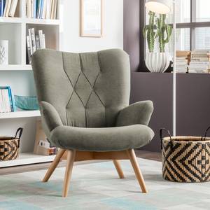 Fauteuil Tias Tissu - Tourbe