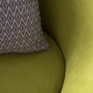 Fauteuil Tippytoe geweven stof - Groen