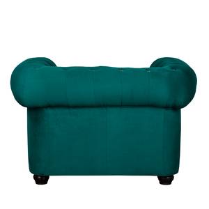 Fauteuil Torquay I Microfibre - Bleu pétrole