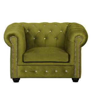 Fauteuil Torquay I Microfibre - Vert pistache