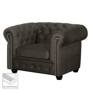 Fauteuil Torquay II microvezel Kokosnoot bruin