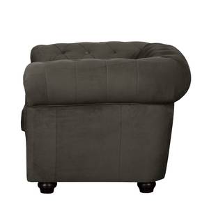 Fauteuil Torquay II Microfibre - Marron noix de coco