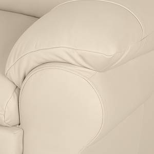 Fauteuil Torsby Cuir véritable - Beige