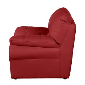 Fauteuil Torsby Cuir véritable - Rouge