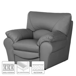 Fauteuil Torsby kunstleer - Grijs