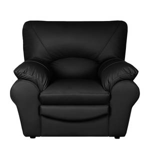 Fauteuil Torsby Imitation cuir - Noir