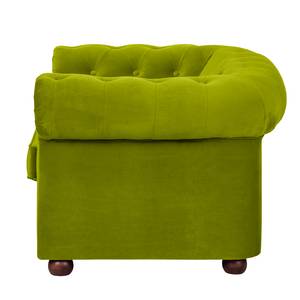 Fauteuil Upperclass fluweel - Groen