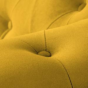 Fauteuil Upperclass Velours Avec coussins coussin Jaune