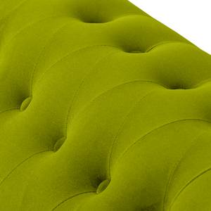 Sessel Upperclass Samtstoff - mit Kissen - Grün