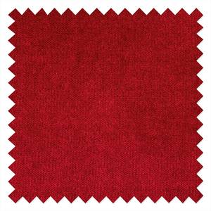 Fauteuil Upperclass Velours Avec coussins coussin Rouge