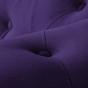 Fauteuil Upperclass Velours Avec coussins coussin Violet