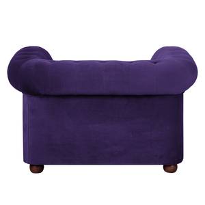 Sessel Upperclass Samt Samtstoff - Violett