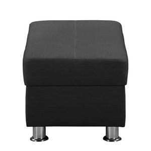 Fauteuil Upwell structuurstof - Antraciet - Met hocker