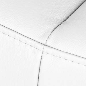 Fauteuil Varberg Imitation cuir - Cuir synthétique Solis: Blanc