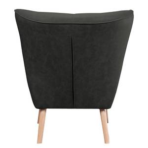 Fauteuil Wavre Cuir synthétique - Anthracite