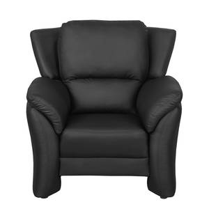 Fauteuil Windom Imitation cuir Noir