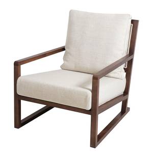 Fauteuil Woolwich Tissu Tissu Andra : Beige