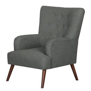 Fauteuil Wynford Tissu - Anthracite