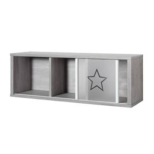 Babyzimmer Eco Star (3-tlg.) Nordic Driftwood/Weiß - mit Schrank mit Mittelregal