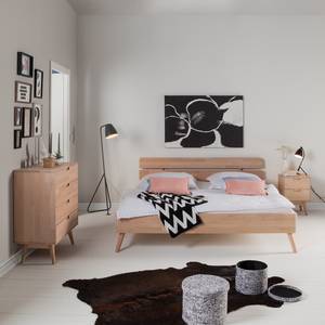 Schlafzimmerset Finsby (3-teilig) Beige - Massivholz